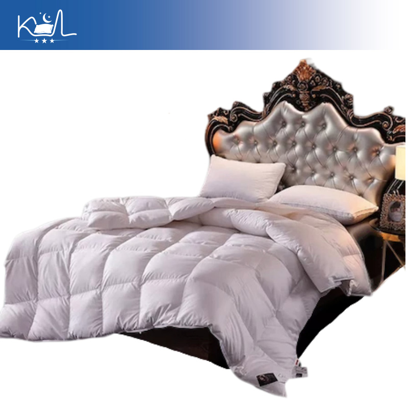 Duvet Insert White - 95% White Goose Down Comforter, Thick