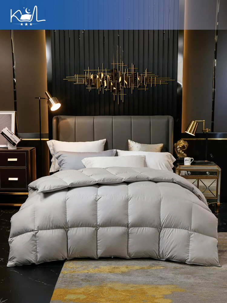 95% White Goose Down Comforter - Duvet Insert White review and price