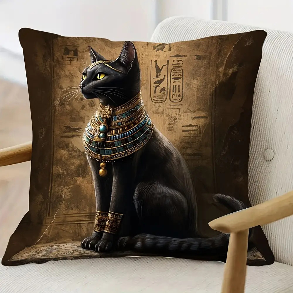 2D flat-Vintage Egyptian Baste - Pillow Cover 20X20 review and price