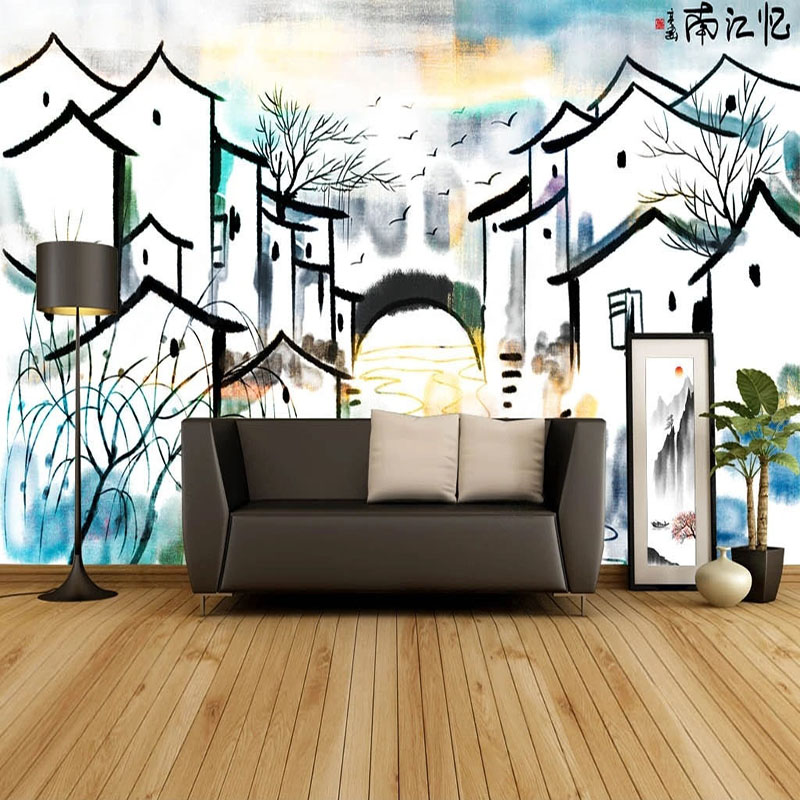 Custom Mural Wallpaper Chinese - Home Textiles City review and price