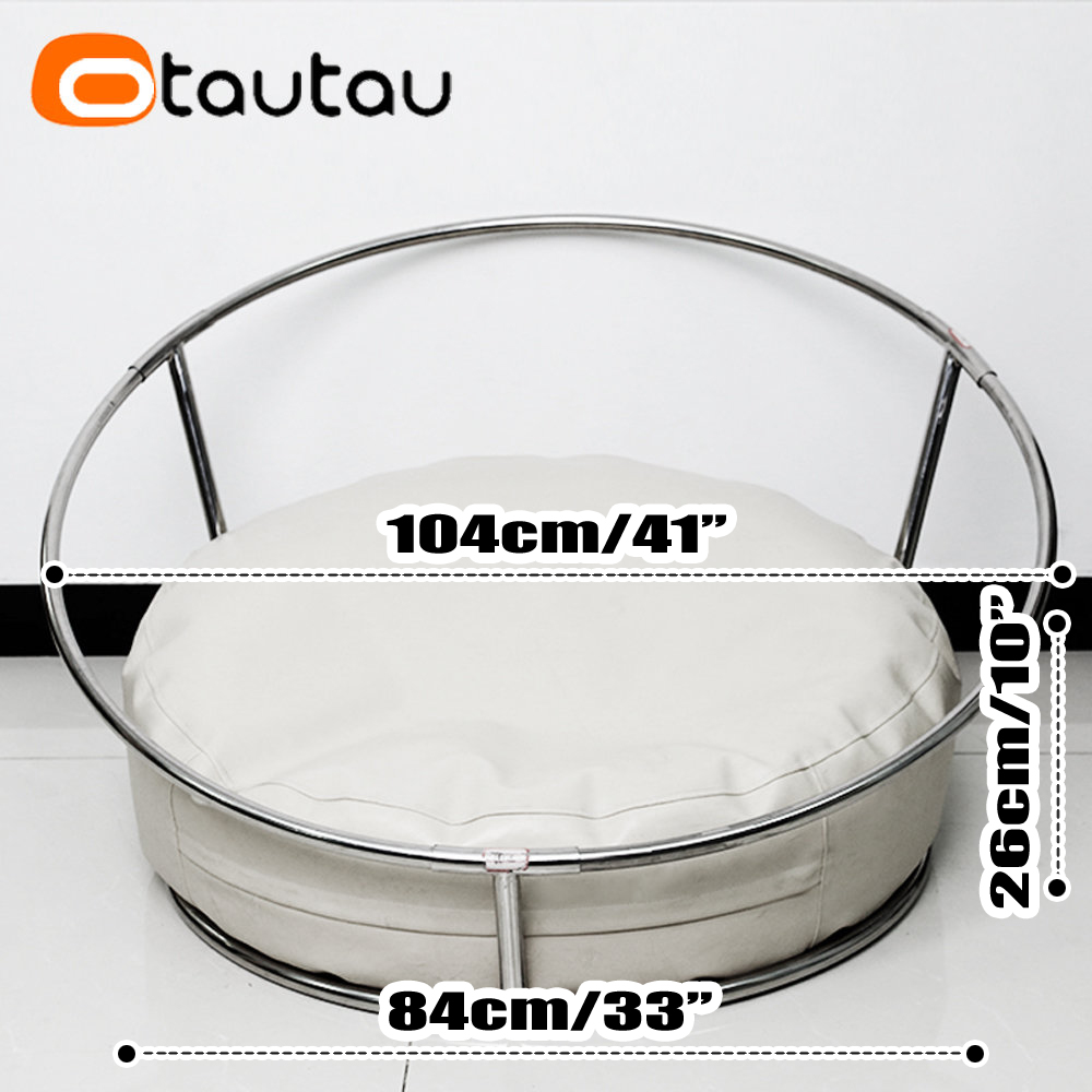 OTAUTAU Soft Faux Leather Roun - Floor Cushion Pouf review and price