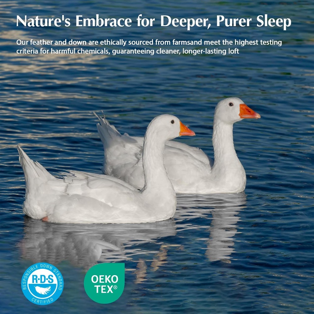 Extra Fluffy White Goose Feath - Duvet Insert White review and price
