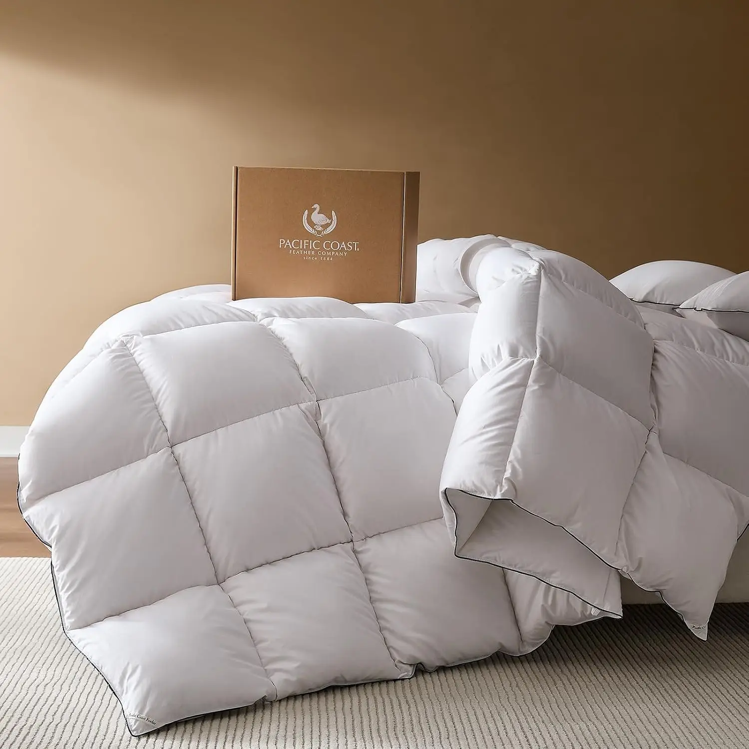 Goose Feather Down Fiber Comfo - Duvet Insert White review and price