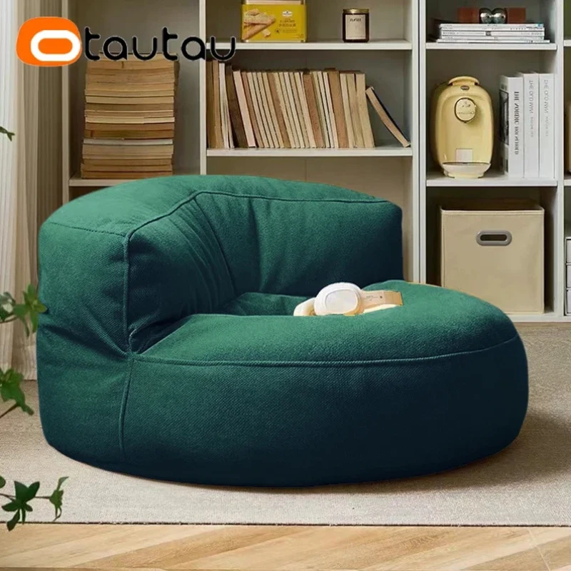 OTAUTAU Filled Bean Bag with F - Floor Cushion Pouf review and price