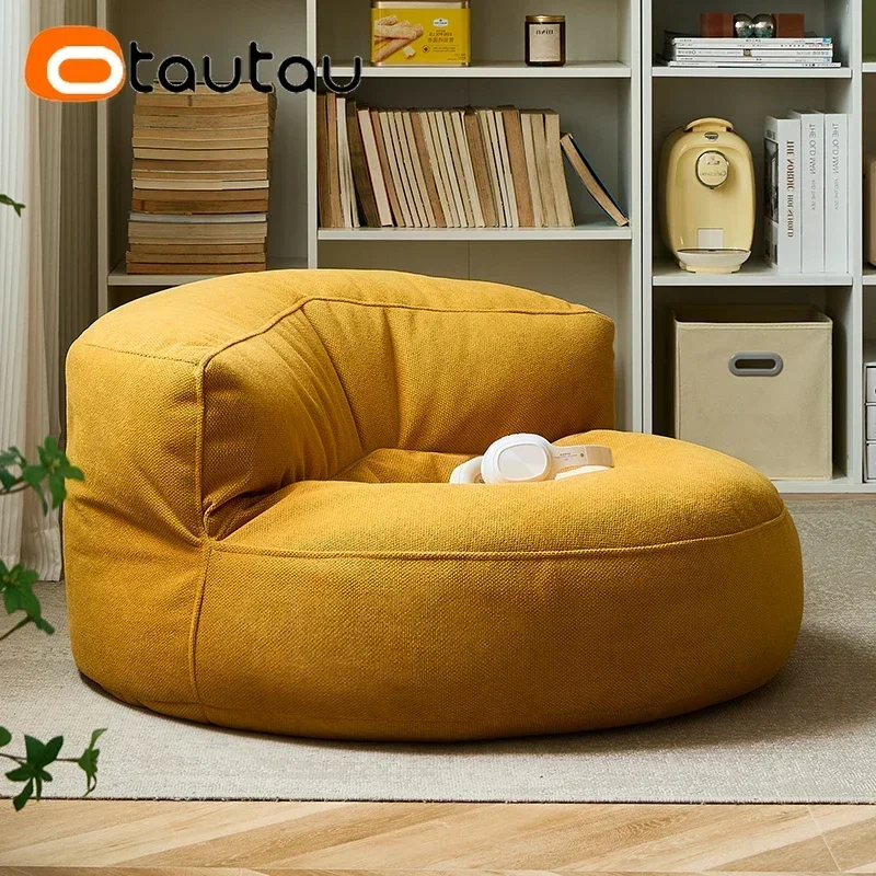 OTAUTAU Filled Bean Bag with F - Floor Cushion Pouf review and price