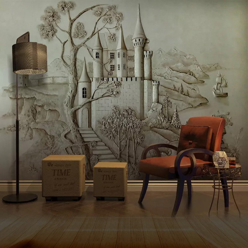 3D Architectural Wall Mural Mo - Home Textiles City review and price