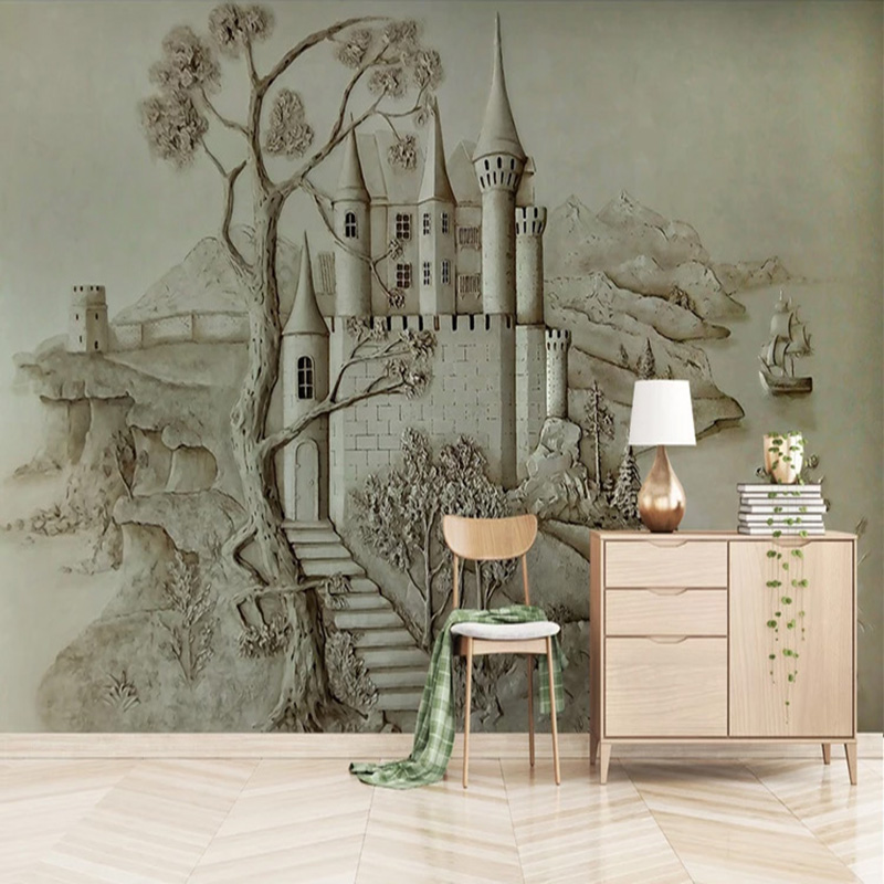 3D Architectural Wall Mural Mo - Home Textiles City review and price