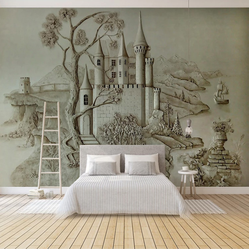 3D Architectural Wall Mural Mo - Home Textiles City review and price