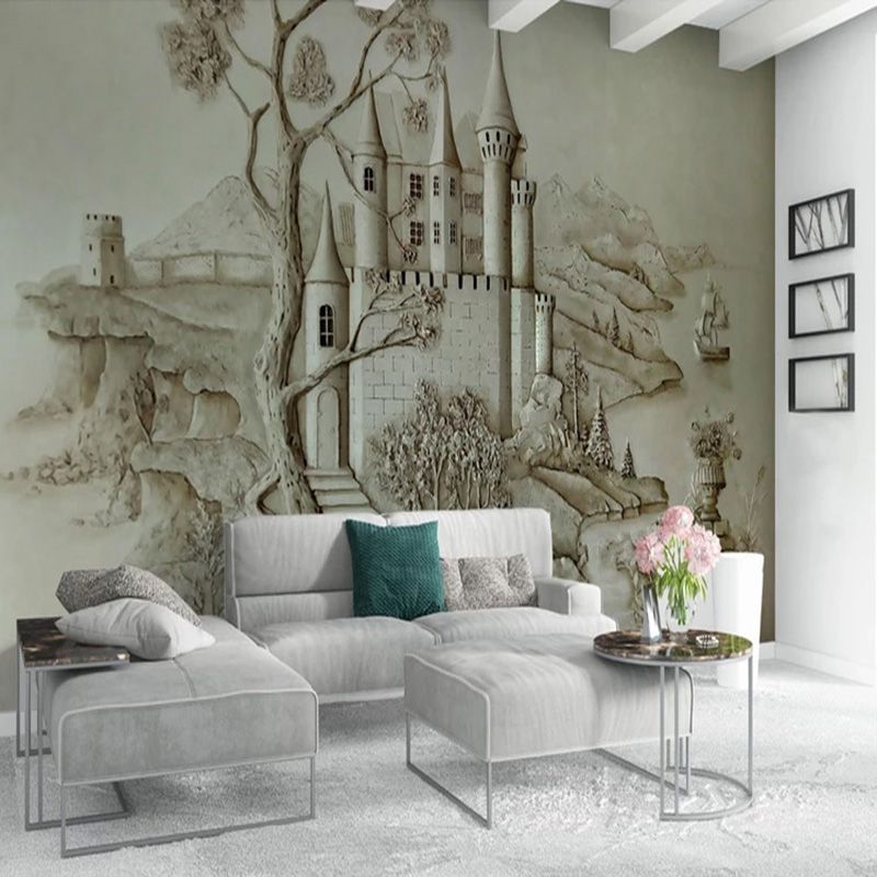 3D Architectural Wall Mural Mo - Home Textiles City review and price