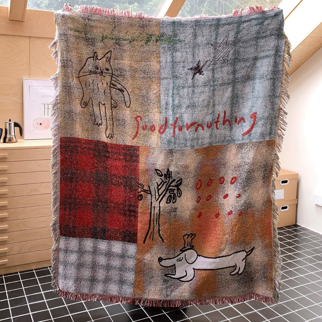 Textile City Retro Patchwork J - Home Textiles City review and price