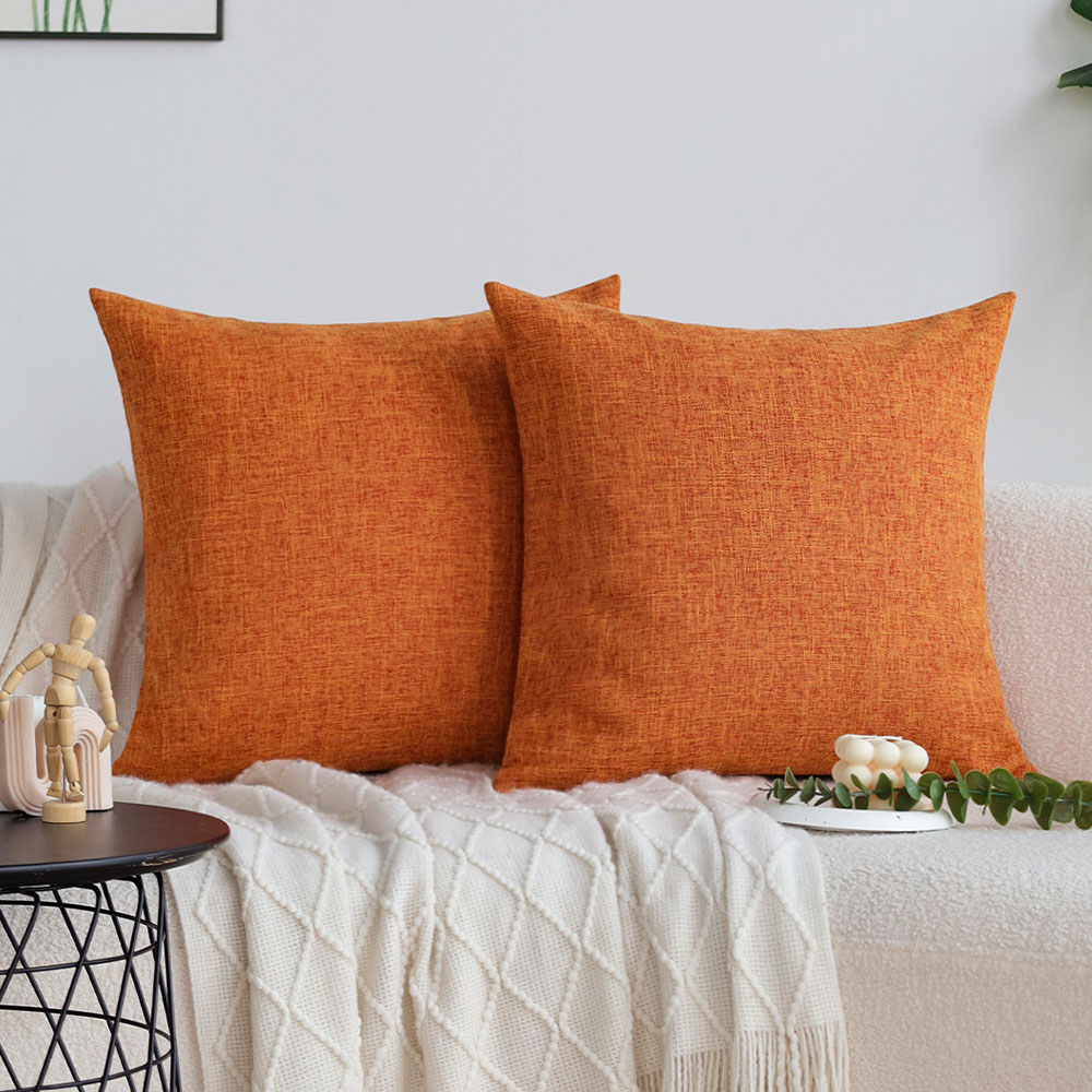 Orange Cushion Cover Sofa Deco - Pillow Cover 20X20 review and price