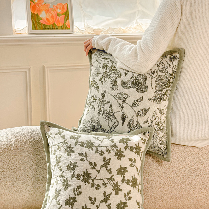 Nordic Ins Style Chenille Jacq - Pillow Cover 20X20 review and price